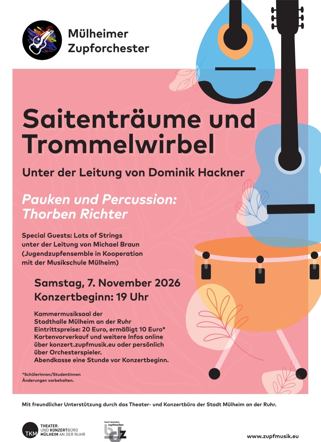 Saitenträume und Trommelwirbel